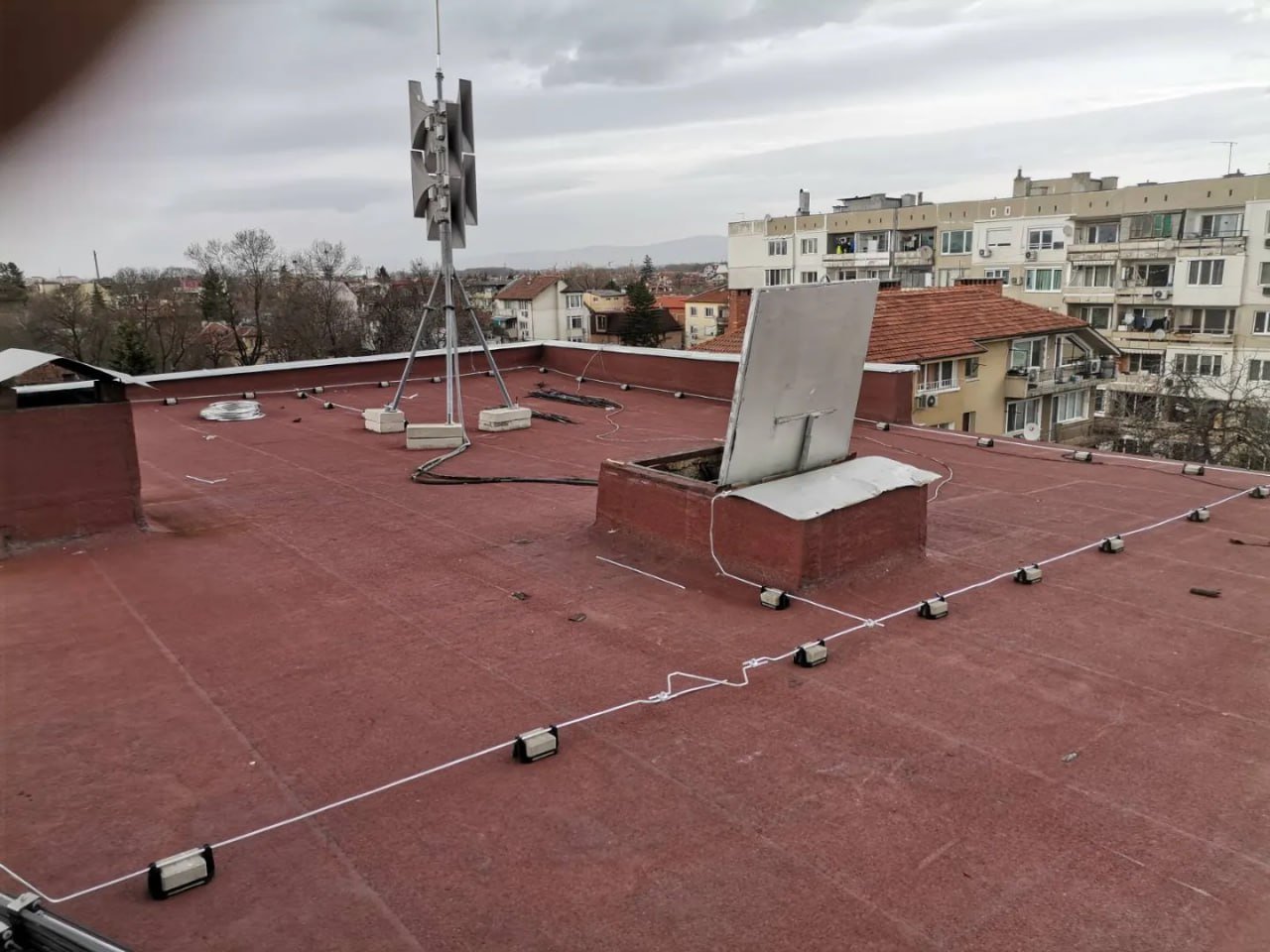 Гръмоотводи на жилищни блокове и кооперации