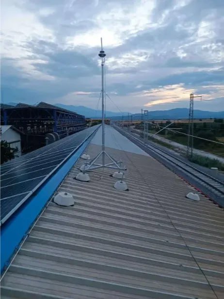 Мълниезащита на фотоволтаични панели с грамоотвод