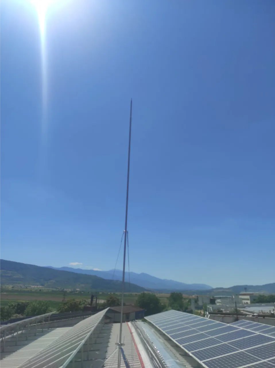 Мълниезащита на фотоволтаични панели с грамоотвод